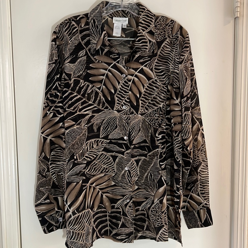 Coldwater Creek tunic blouse
